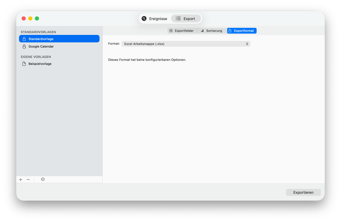 Export Calendars Pro Screenshot 4