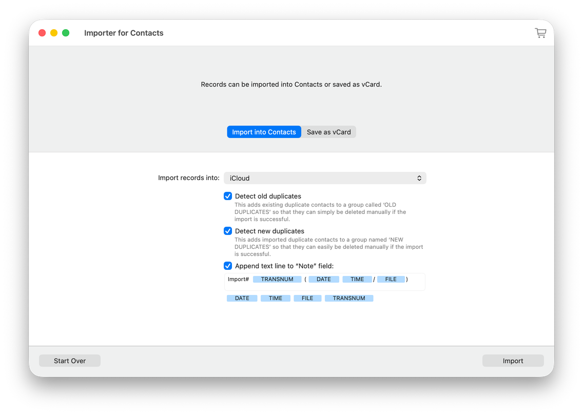 Importer for Contacts screenshot 2