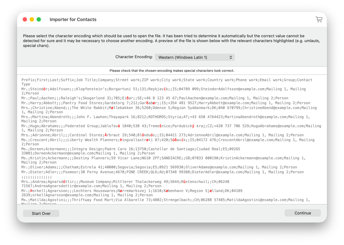 Importer for Contacts screenshot 4