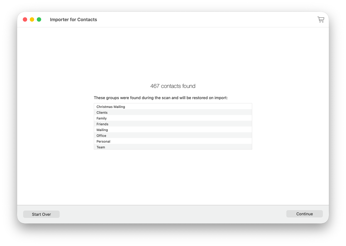 Importer for Contacts screenshot 5