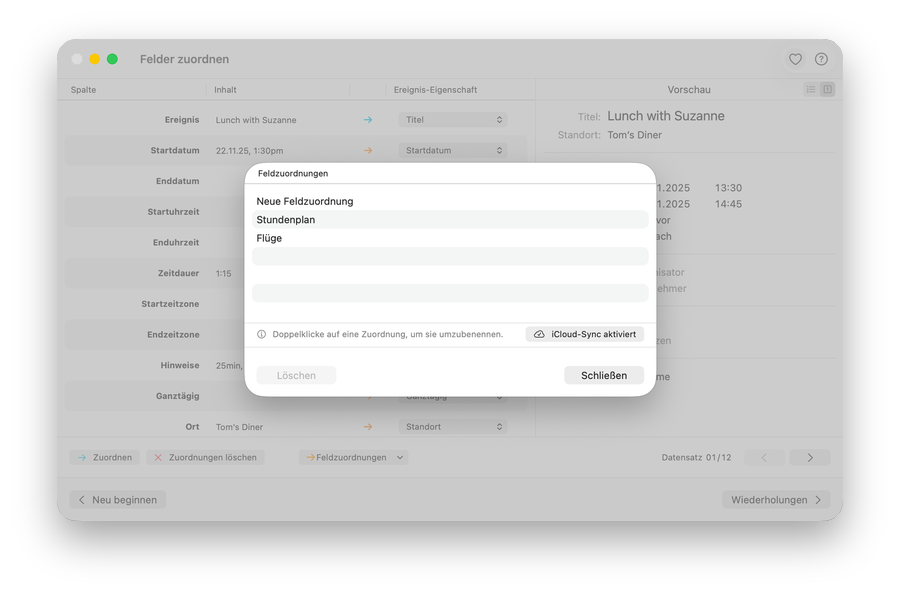 Importer for Calendar Screenshot 3